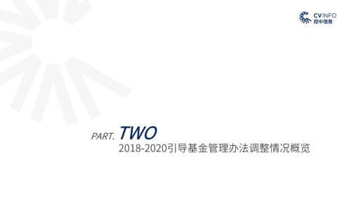 《2020年政府引導基金專題研究報告》重磅發布,引導基金進入存量優化階段